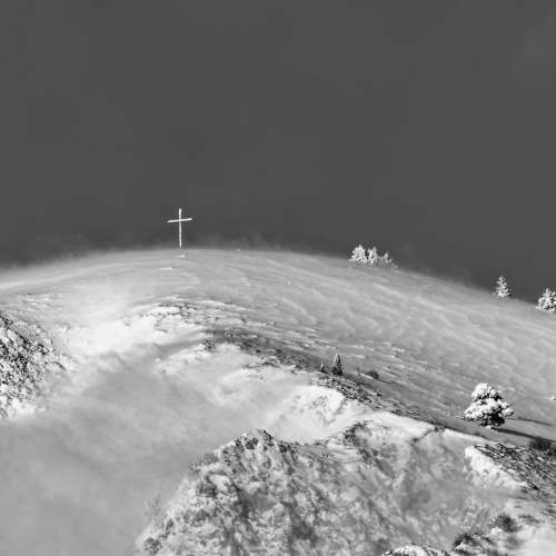 Tempête de neige.