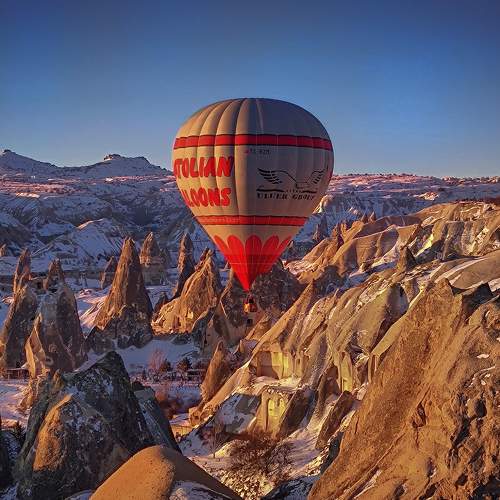 Winter flight