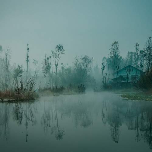 Freezing winter