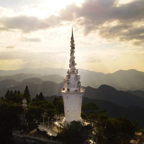 Spiral Tower in Sri Lanka