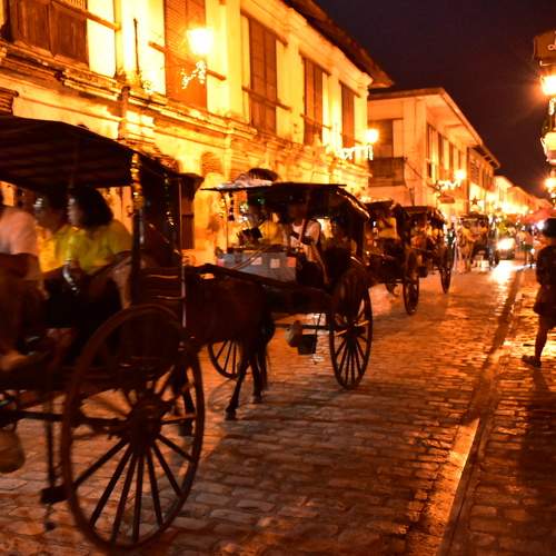 Night at Calle Crisologo
