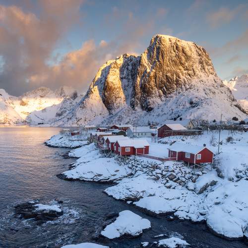 sunrise in the Arctics