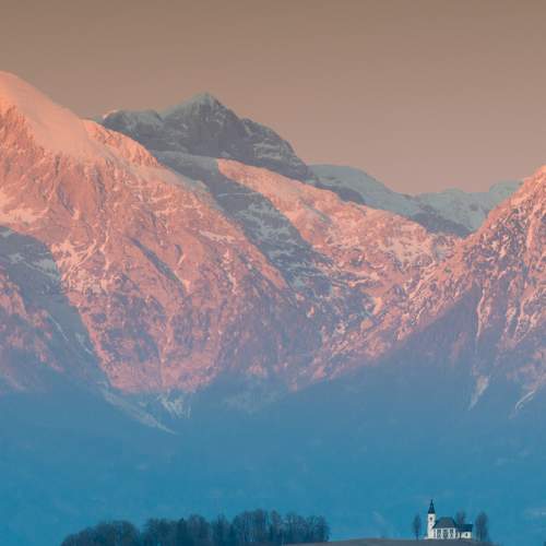 In the mountains
