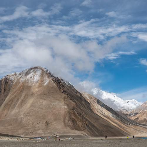 Mountains and clouds