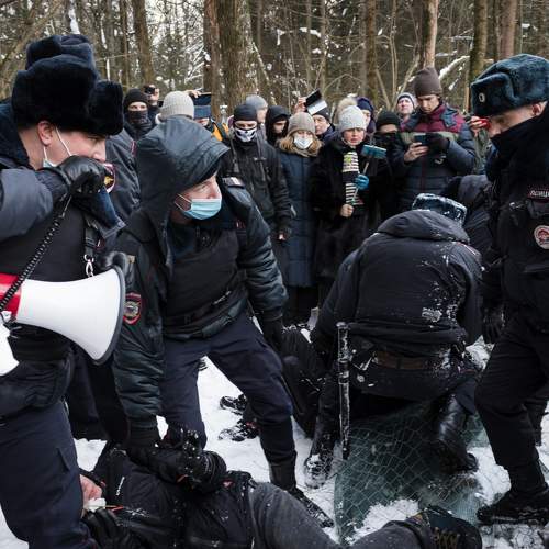 Митинг против вырубки леса