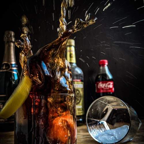 whiskey with cola