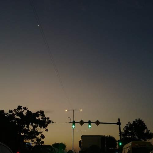 Atardecer urbano