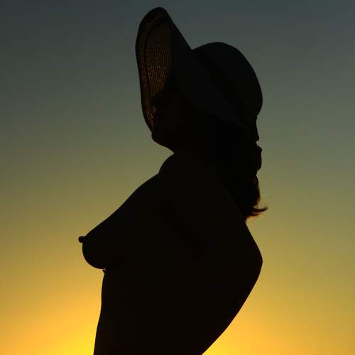 Sunset art moment