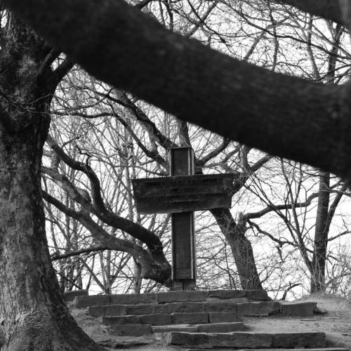 Cross on the hill