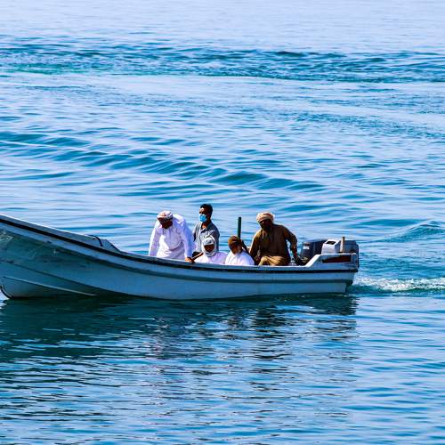 Boat transportation across the islands