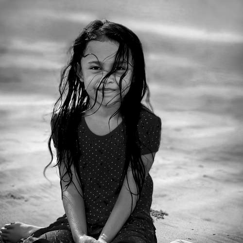 Girl at the beach