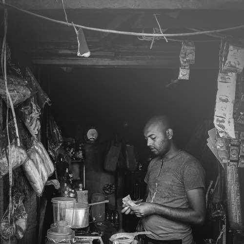 Indian Street tea stall