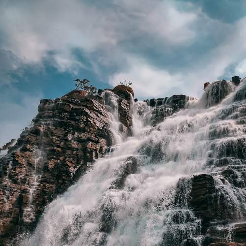 The tirathgarh waterfall