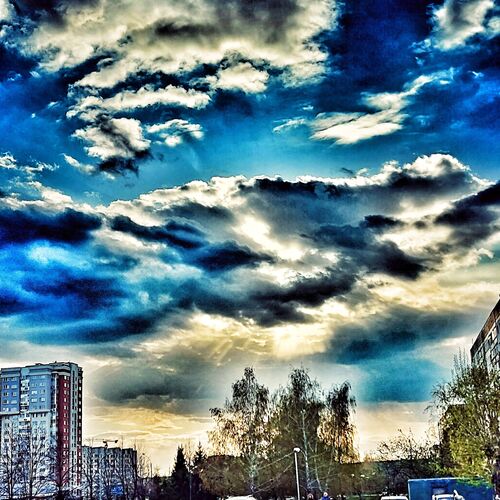 Синяя облачность