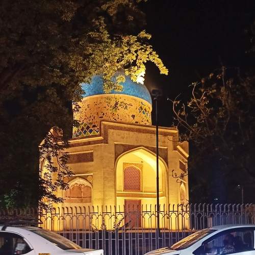 Tomb in Golden Light