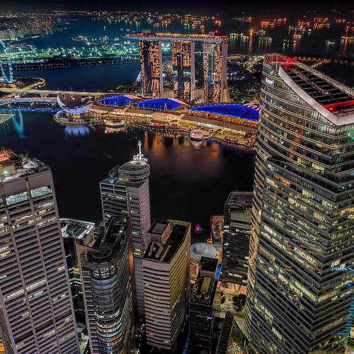 Singapore at Night