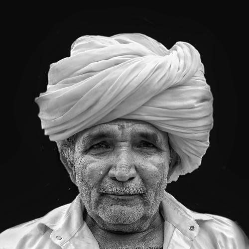 Black and White Portrait