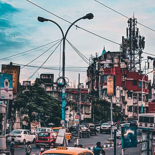 The busy Street