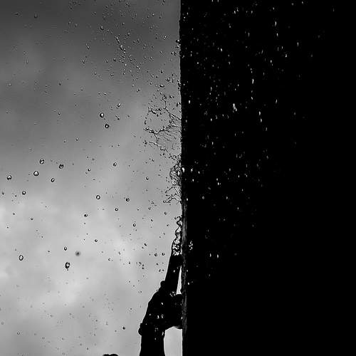 frame of drops