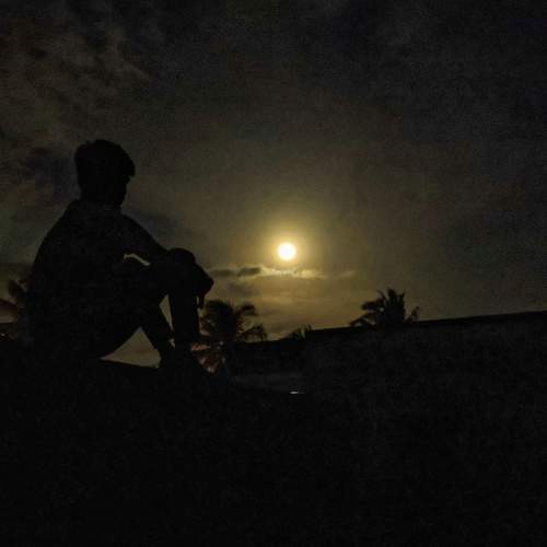 Talking to the moon