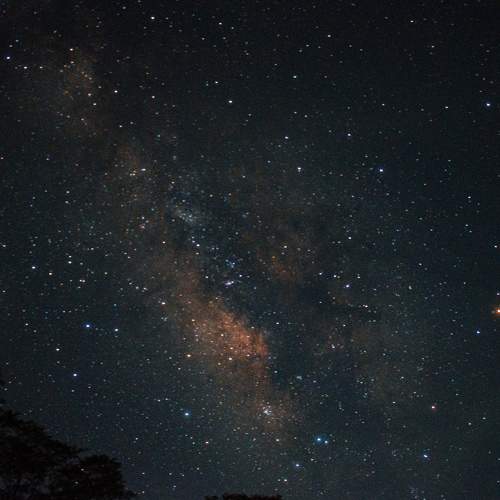 Milky way from a village of Bangladesh