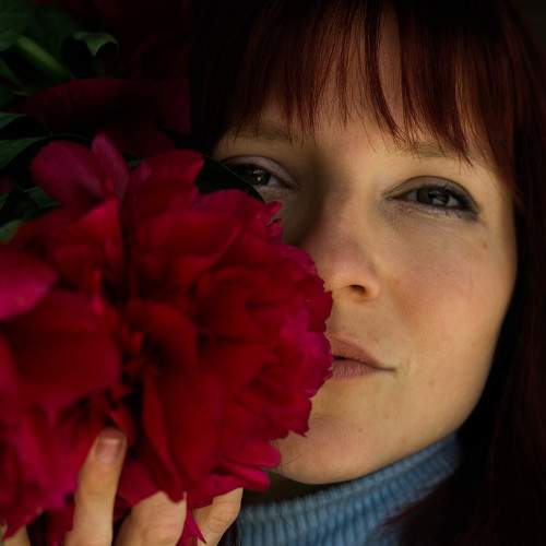 Red peony