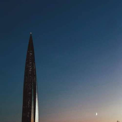 Лахта на закате