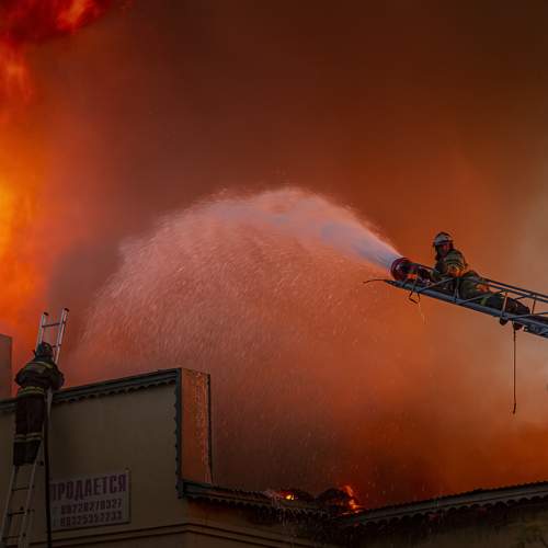 На переднем крае...