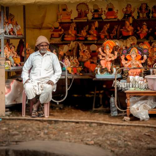 Ganpati Festival Street Photography by Sushant Kamble Contact 7498883477