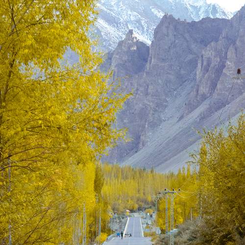 Autumn Landscape of Gojal Hunza