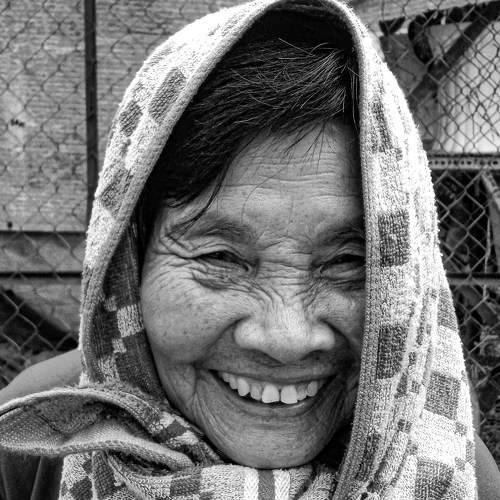 Woman smile