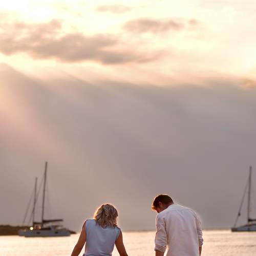 Family sunset