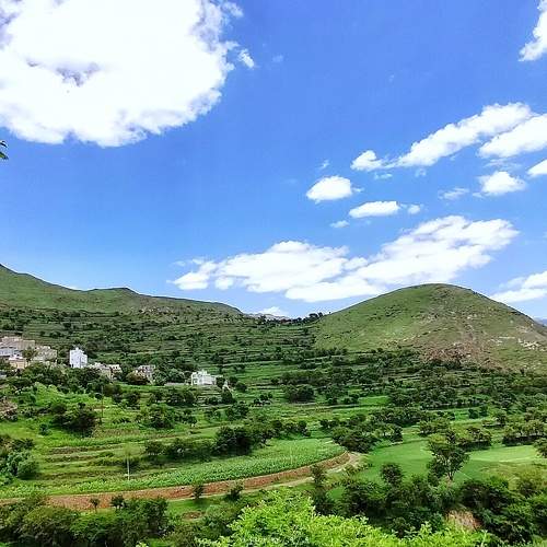 Enchanting view of Yemeni nature