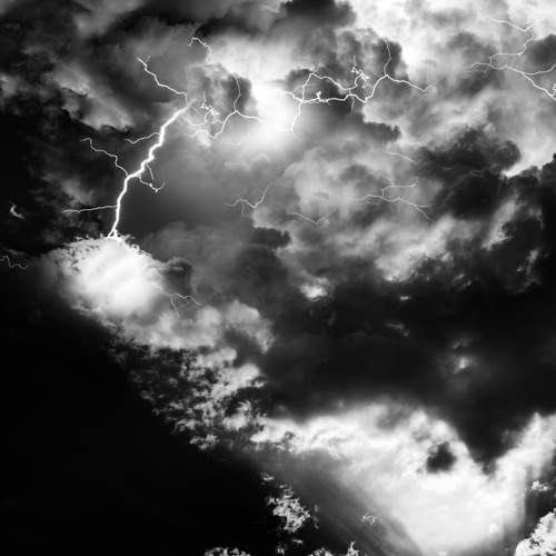 Crackling Stormy Clouds
