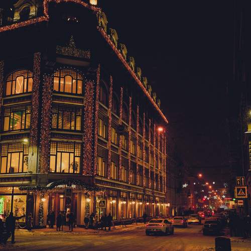 Saint-Petersburg Winter Night