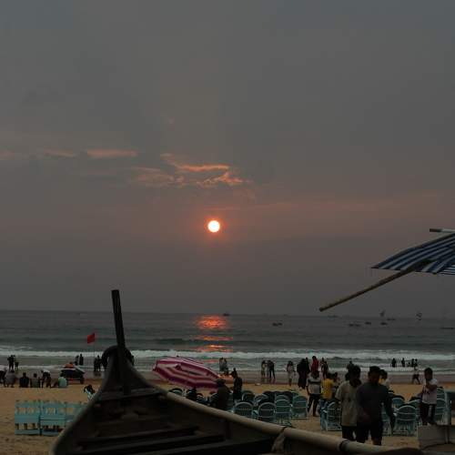 Sunset at Baga Beach