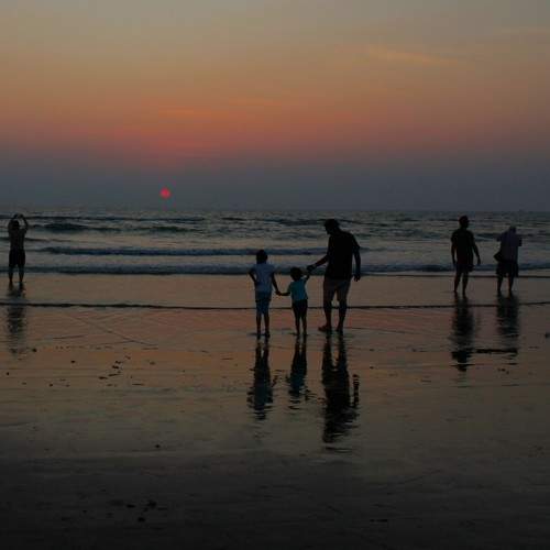 Bidding Farewell to the Setting Sun