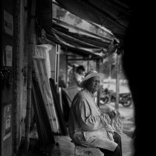 Old age.