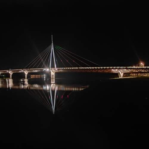 Reflection Of The Bridge
