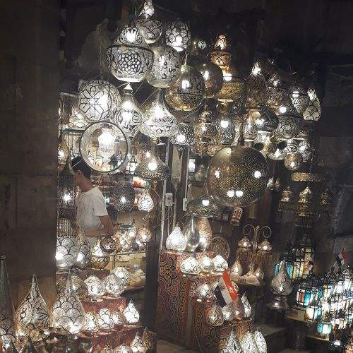 اضواء فى خان الخليلى