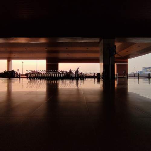 Cochin Int'l Airport, India.