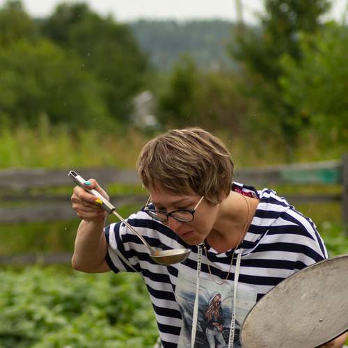 Хорошо на даче летом.