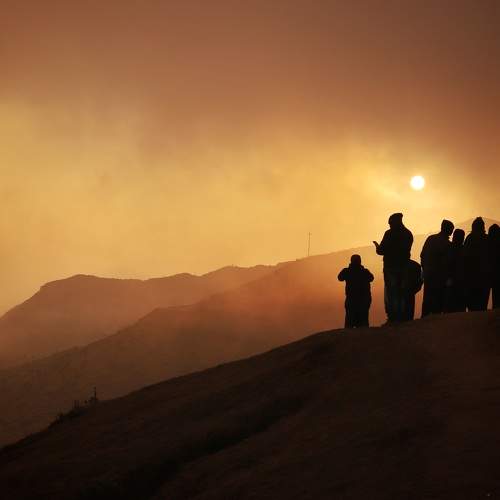 Silhouette Shoot at the foothills of Himalayas