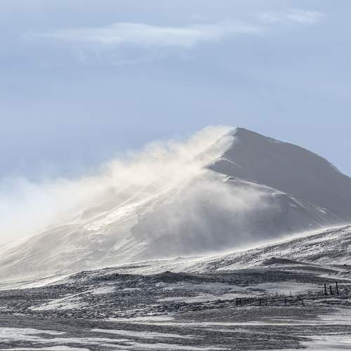 Snow mountain