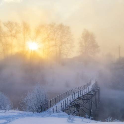 Kologrivka River Sunrise