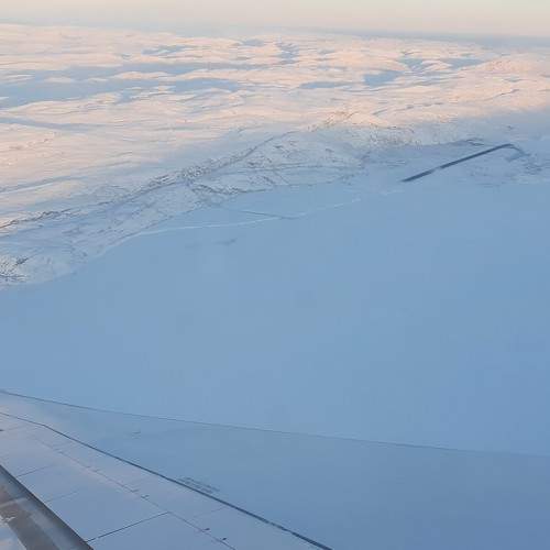 Kangerlussuaq landinglane in winter