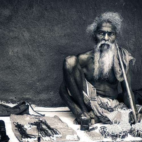 Sri Lankan Tribal elder