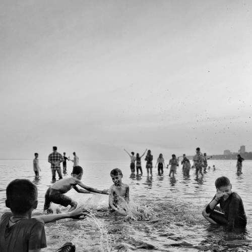 A splash of happiness