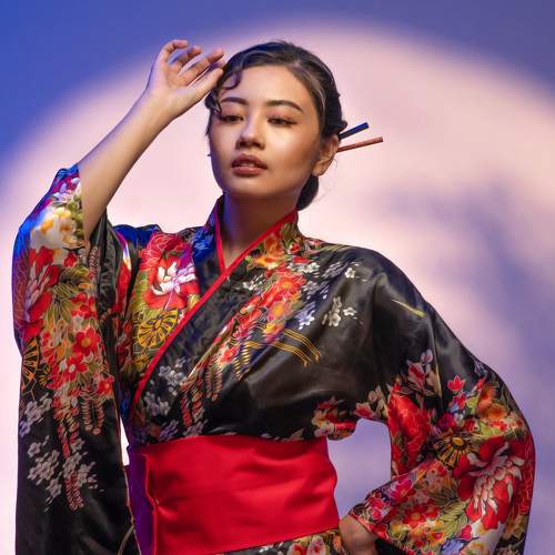 Lady in Kimono