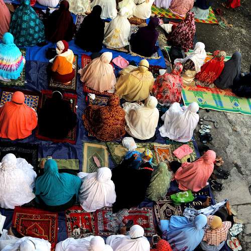 Praying together